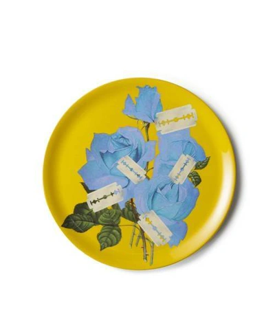 Pre-owned Undercover Mad Store Japan Melanin Resin Dish-wear Plate In Yellow