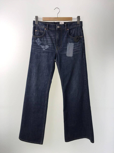 Pre-owned Martine Rose Ss20 Pocket Silhouette Wide Flared Denim Jeans In Indigo