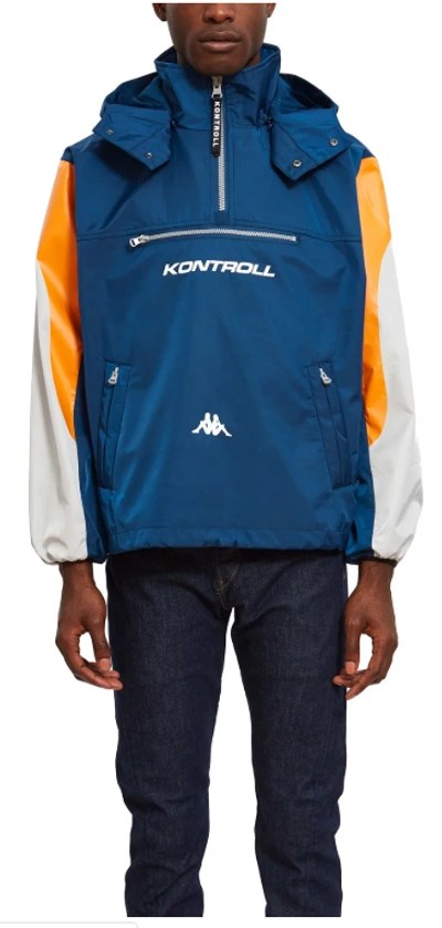 Pre-owned Kappa Ss19  Kontroll Windbreaker Jacket M In Multicolor