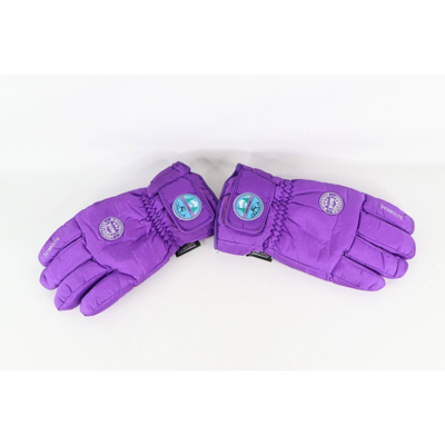 Pre-owned Vintage 90's Insulated Winter Ski Snowboard Gloves Purple