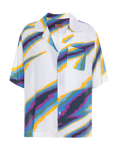 Pre-owned Missoni Patterned Shirts In White