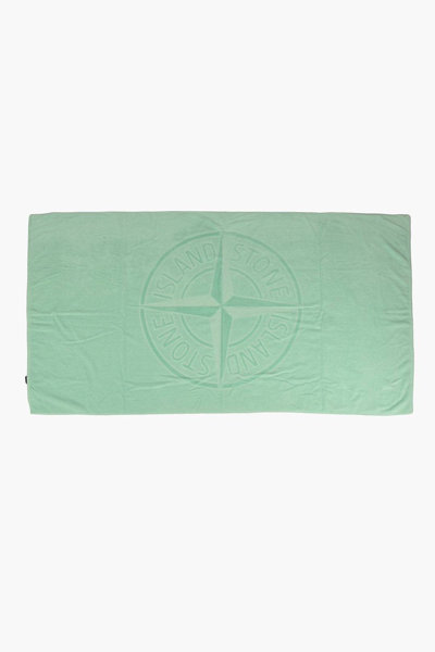 Pre-owned Stone Island Towel In Green