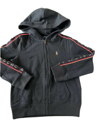 Pre-owned Polo Ralph Lauren Kids' Hoodei Jacket In Black