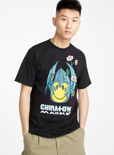 Pre-owned Market Ss20 Chinatown  Viking Smile Tshirt L In Multicolor