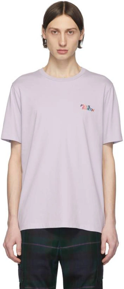 Pre-owned Paul Smith Ss20  Gents Tshirt L In Lilac