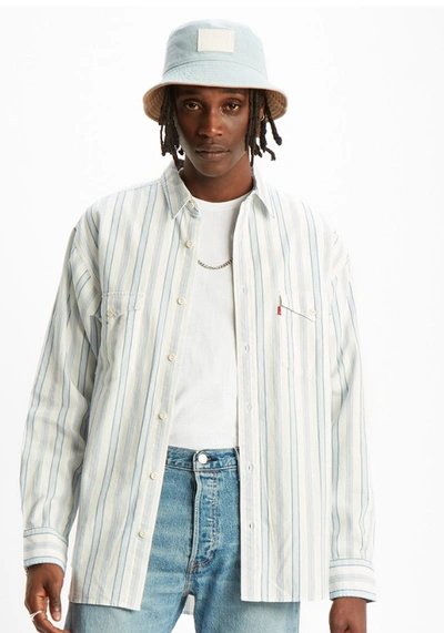 Pre-owned Levi's Ss20  Oversize Barstow Western Shirt S In Multicolor