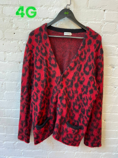 Pre-owned Hedi Slimane X Saint Laurent Paris Slp Fw13 Red Babycat