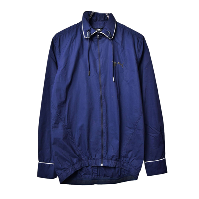 Pre-owned Miharayasuhiro Mihara Yasuhiro/puma Nylon Shirt/12734 - 0325 50 In Blue