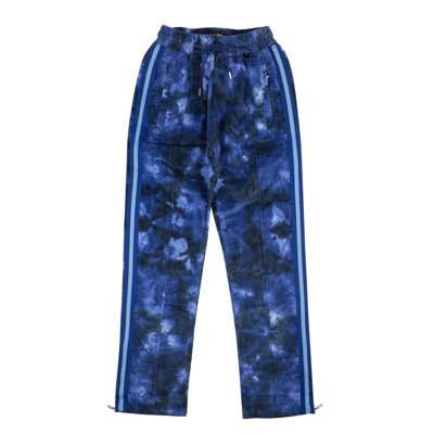 Pre-owned Just Don Kids' Blue Camo Corduroy Track Pants Size Xs