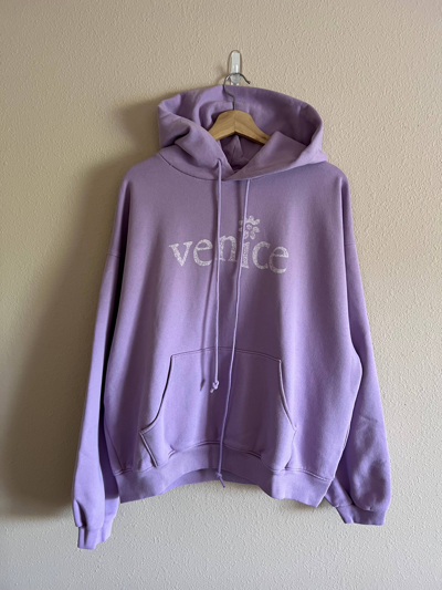 Pre-owned Erl Venice Hoodie In Lilac