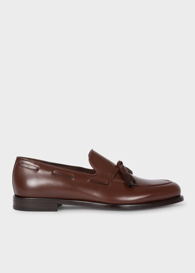 Pre-owned Paul Smith Larry Tasseled Loafers - Dark Brown Leather
