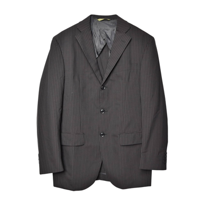 Pre-owned Kansai Yamamoto Plain Tailored Jacket 24171 - 0541 50 In Black