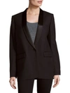 MAJE LOOSE WOOL-BLEND SUIT JACKET,0400093489869