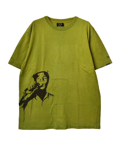 Pre-owned Neighborhood /graphic T-shirt/12445 - 0308 42 In Green