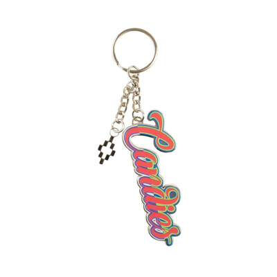 Pre-owned Marcelo Burlon County Of Milan Multicolor Candies Keyring Size Os