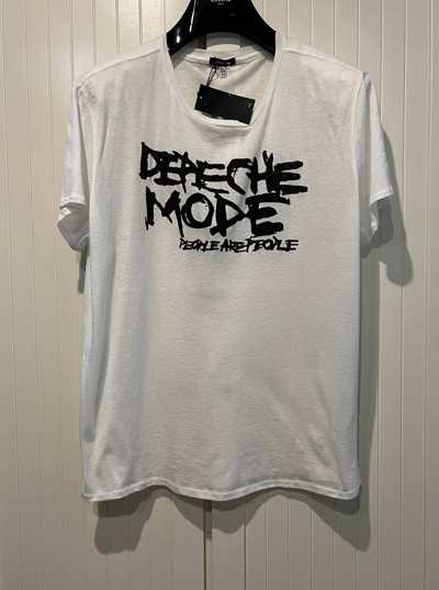 Pre-owned R13 Ss'18 T-shirt Depeche Mode In White