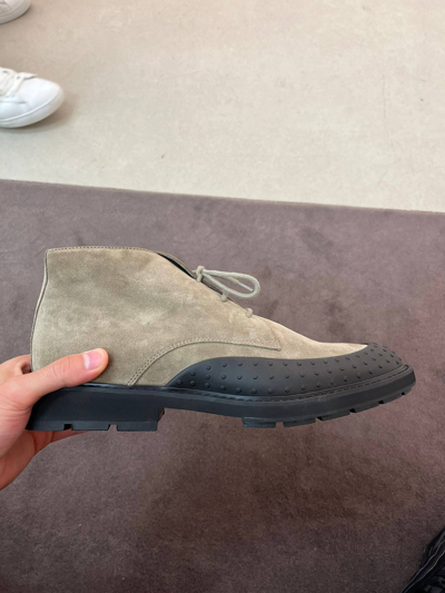 Pre-owned Tod's Boots In Dirty Grey