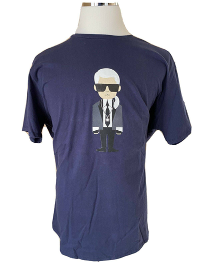 Pre-owned Karl Lagerfeld T-shirt In Blue