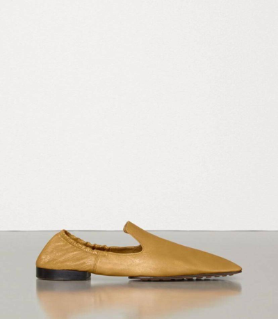 Pre-owned Bottega Veneta Footwear Leather Slippers In Yellow