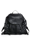 BOTTEGA VENETA Leather Drawstring Backpack