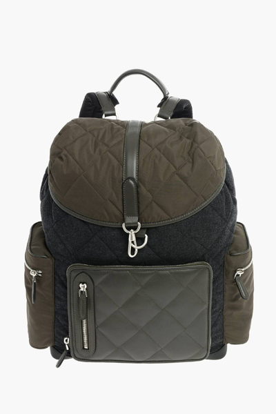 Pre-owned Ermenegildo Zegna Backpack In Grey