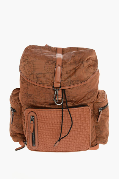 Pre-owned Ermenegildo Zegna Backpack In Brown