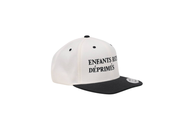 Pre-owned Enfants Riches Deprimes Erd White Black Logo Spell