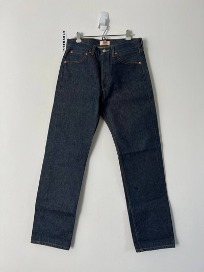 Pre-owned Levi's 501 Original Fit Men's Jeans Dark Wash Denim 32