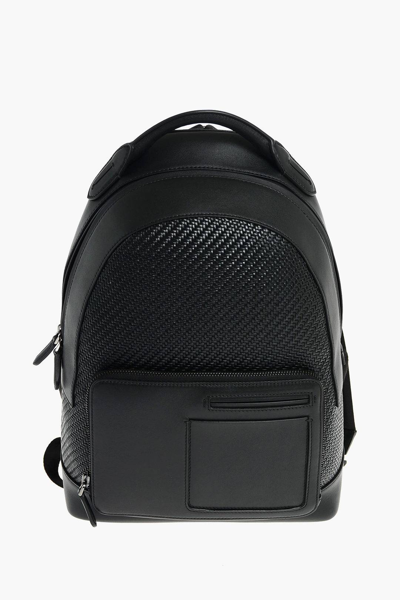 Pre-owned Ermenegildo Zegna Backpack In Black