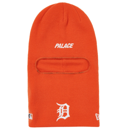 Pre-owned New Era X Palace Detroit Tigers New Era Ski Mask Orange