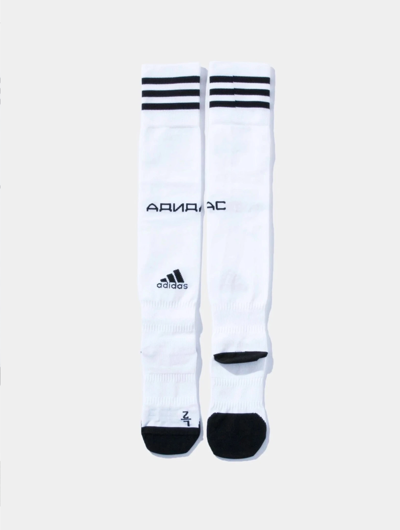 Pre-owned Adidas X Gosha Rubchinskiy Adidas Gosha Rubchinskiy Knee High  Soccer Socks In White | ModeSens
