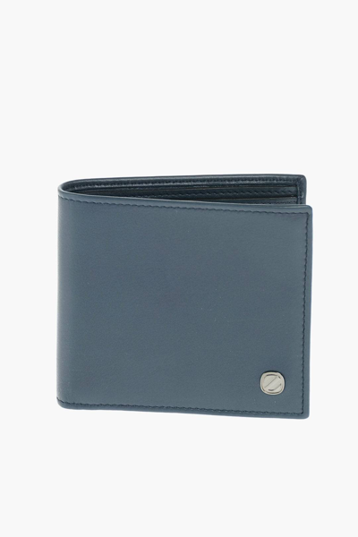 Pre-owned Ermenegildo Zegna Wallet In Blue