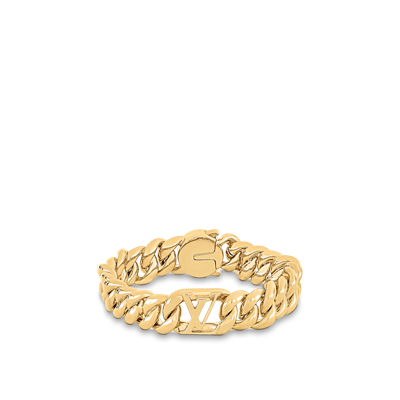 Pre-owned Louis Vuitton Lv Get Dressed Bracelet In Gold ModeSens