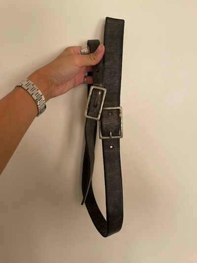 Pre-owned Carol Christian Poell Double Buckle Bison Leather Pre-owned Carol Christian Poell Double Buckle Bison Leather