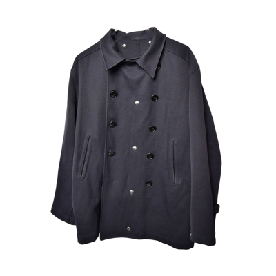 Pre-owned Engineered Garments /pea Military Coat/14144 - 0613 58 In Black
