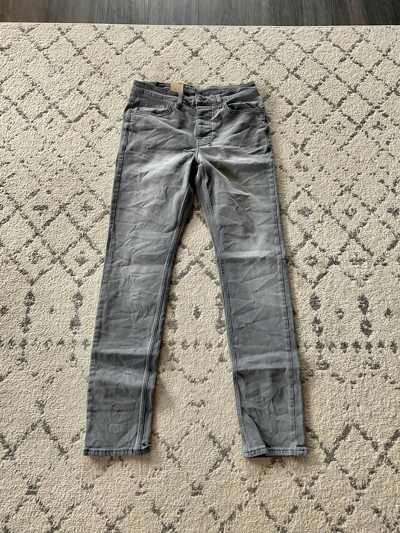 Pre-owned Ksubi Prodigy Chitch Denim Jeans Grey