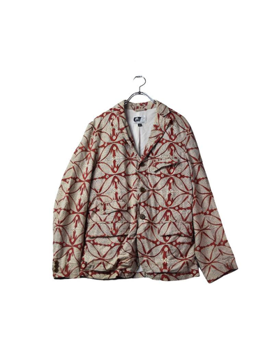 Pre-owned Engineered Garments /graphic Jacket/28165 - 801 108 In Brown