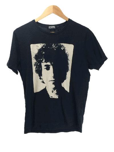 Pre-owned Hysteric Glamour Bob Dylan Tee In Black | ModeSens