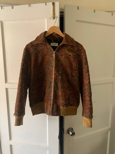 Pre-owned Saint Laurent Marrakech Teddy Jacket In Tan | ModeSens Pre-owned Saint Laurent Marrakech Teddy Jacket In Tan | ModeSens