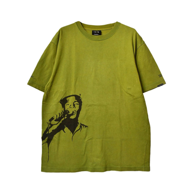 Pre-owned Neighborhood /graphic T-shirt/12445 - 0308 50 In Green