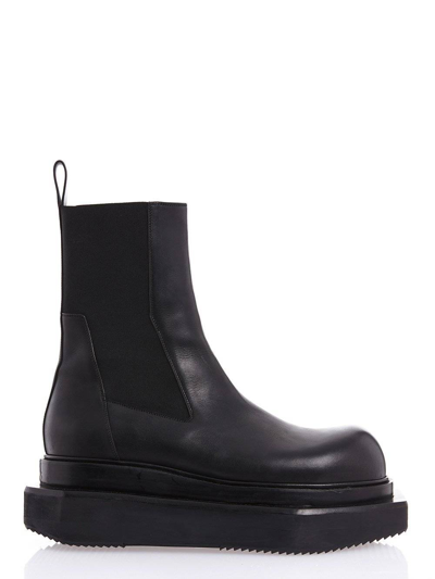 Pre-owned Rick Owens Boots In Black
