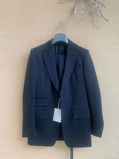 Pre-owned Tom Ford Atticus Suit - Sample In Black