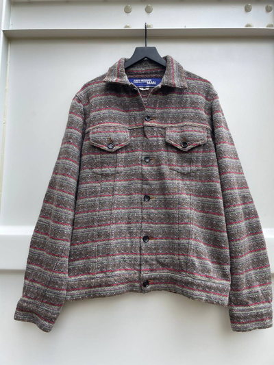 Pre-owned Comme Des Garcons X Junya Watanabe Aw03 Wool Trucker