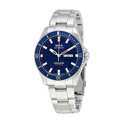 Pre-owned Mido Ocean Star Captain Automatic Men's Watch M026.430.11.041.00