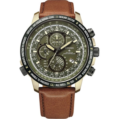 Pre-owned Citizen At8194-11x [promaster Eco Drive Radio Watch] Japan Domestic