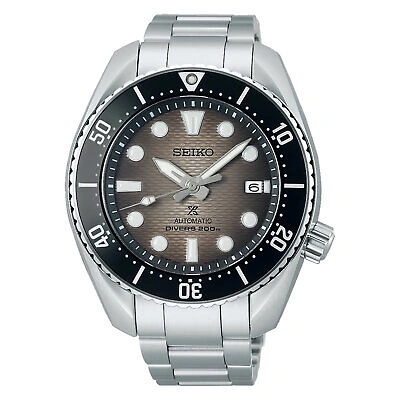 Pre-owned Seiko Prospex Spb323j1 Sea Sumo Automatic Gray Dial 200m Men's Diver Watch Japan
