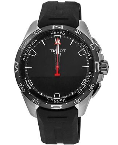 Pre-owned Tissot T-touch Connect Solar Black Dial Men's Watch T121.420.47.051.00