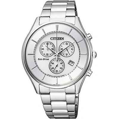 Pre-owned Citizen Men's Watch Collection At2360-59a Eco-drive Chronograph