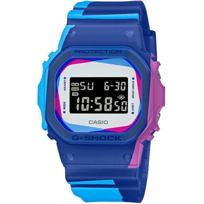 Pre-owned Casio Dwe-5600pr-2jr [g-shock Over Print Design] Japan Domestic