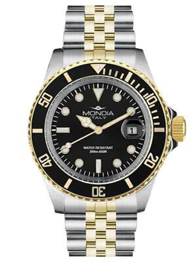 Pre-owned Mondia Mint, In Box  Madison Mens Watch Mi-785-sobk-bk-gb